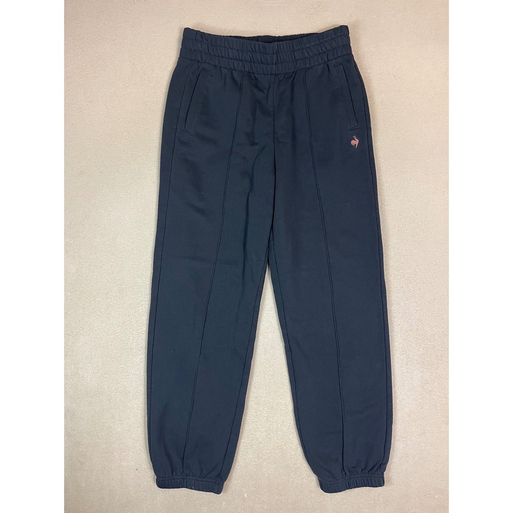 Le Coq Sportif Jogger Pants Women L CB-4671223 Black Pintuck EUC